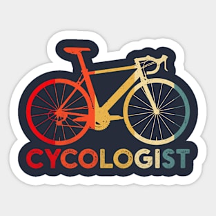 Cycologist Sticker